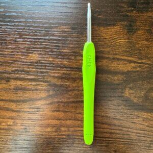 *New* Woobles Amun the Mummy Halloween Neon Green Crochet Hook (Unique Color)